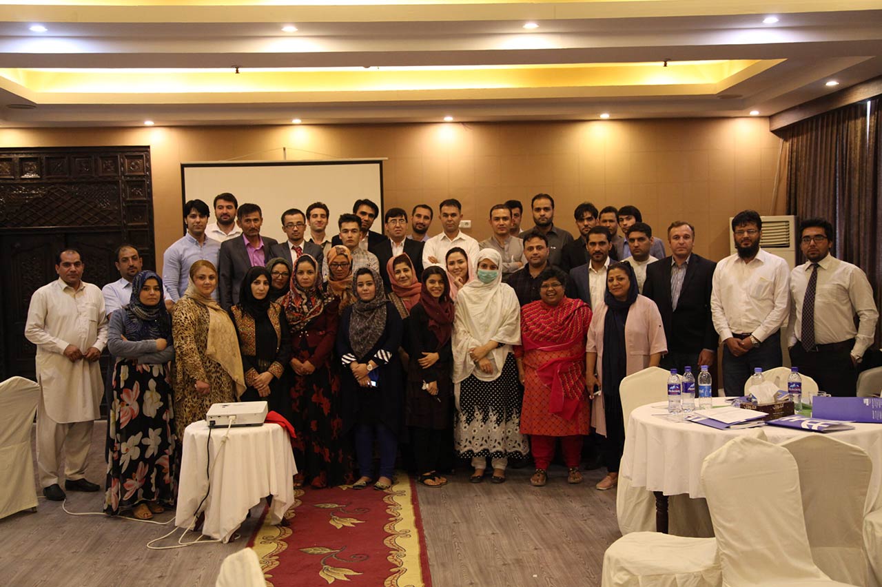  Over 40 Implementing Agencies Group photo at the conclusion of a successful session